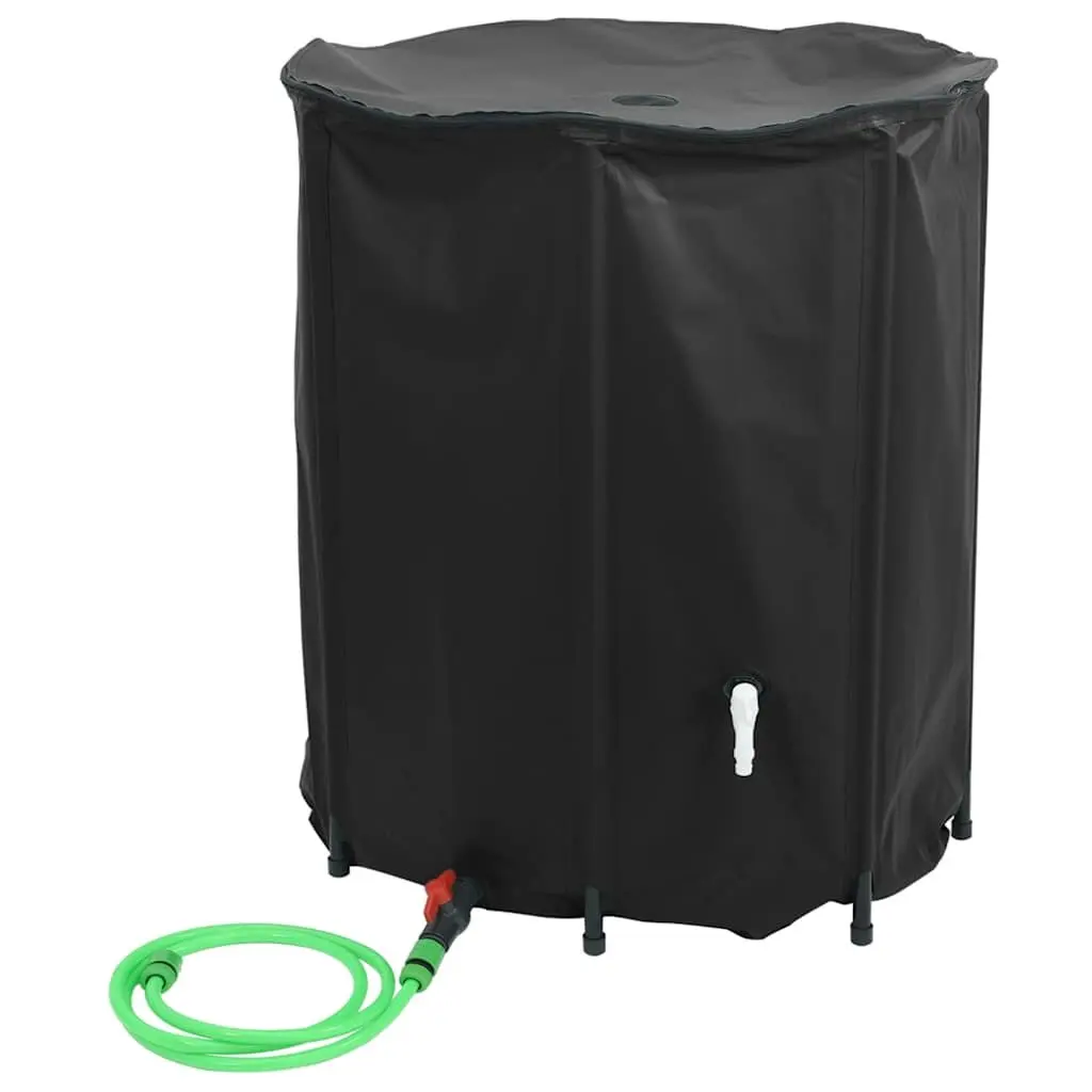 Collapsible Water Tank with Tap 1250L Foldable PVC Rainwater Storage