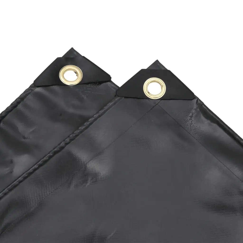 Heavy Duty Tarpaulin Waterproof 4x4m UV Resistant Anthracite Cover for Garden Furniture