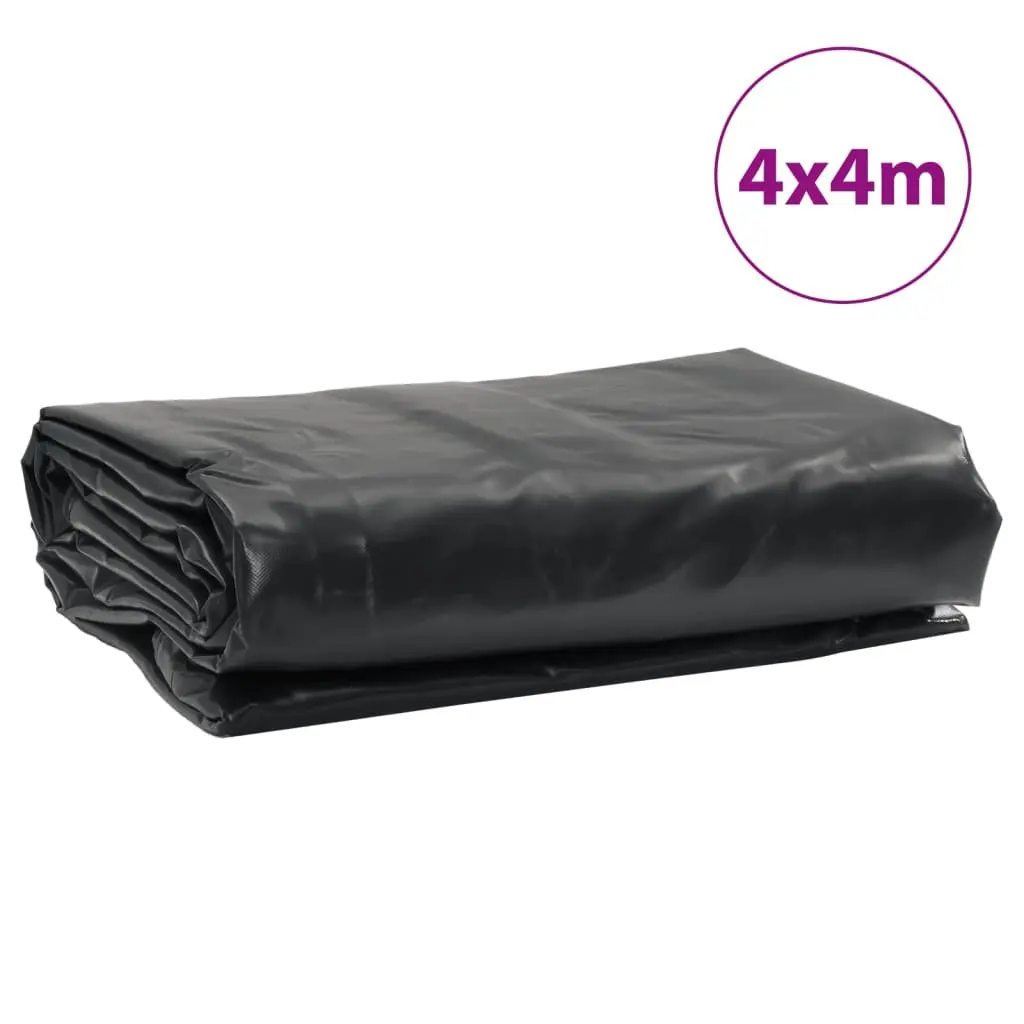 Heavy Duty Tarpaulin Waterproof 4x4m UV Resistant Anthracite Cover for Garden Furniture