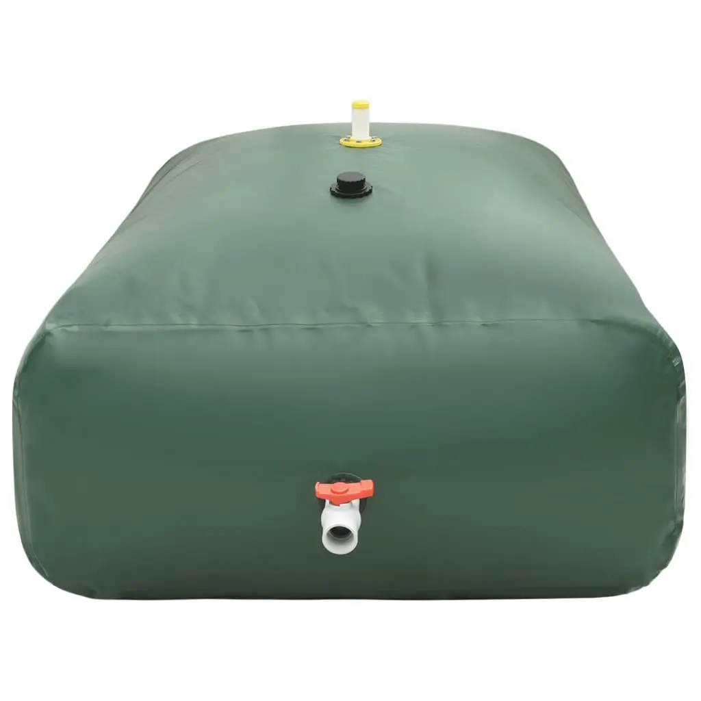 Foldable Water Tank 5000L Green PVC Container