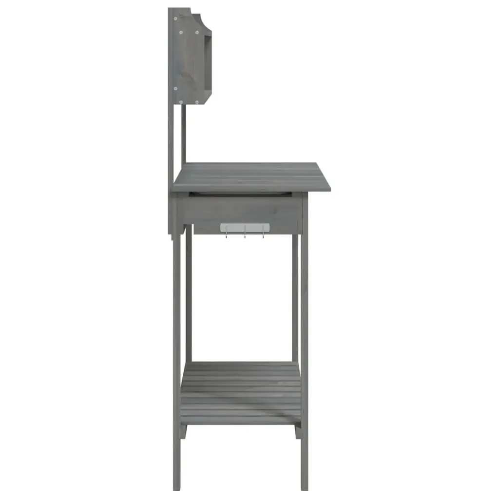 Grey Potting Table with Removable Sink