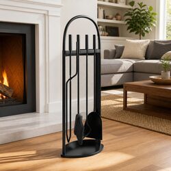 Your Essential 5-Piece Fireplace Tool Set Awaits