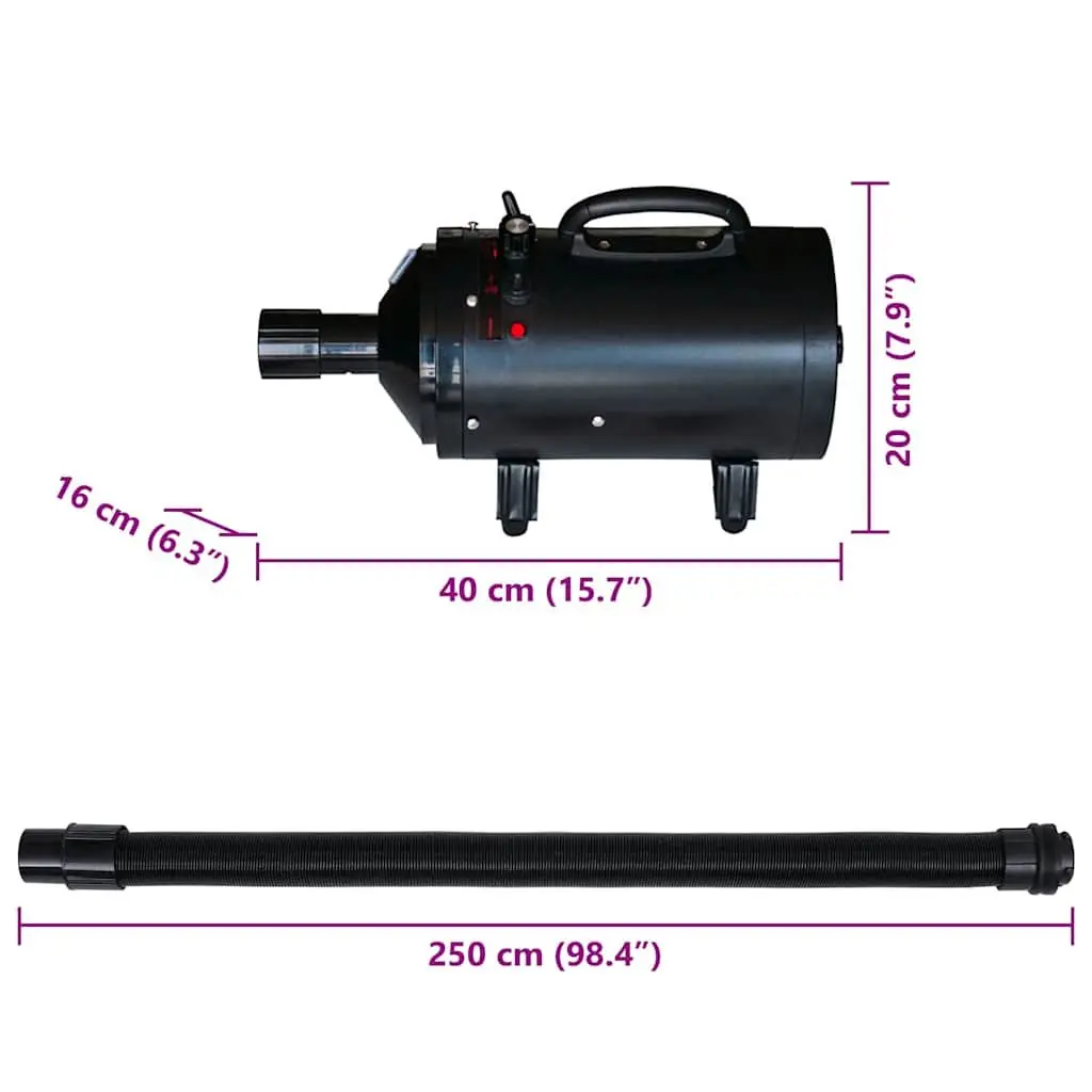 Professional Pet Hair Dryer for Grooming Needs