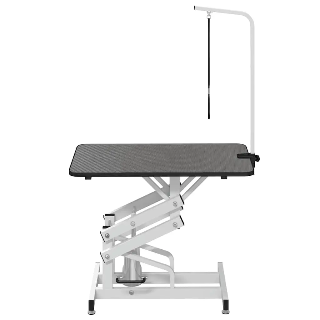 Hydraulic Pet Grooming Table Adjustable Height Non-slip Surface Portable Mobile