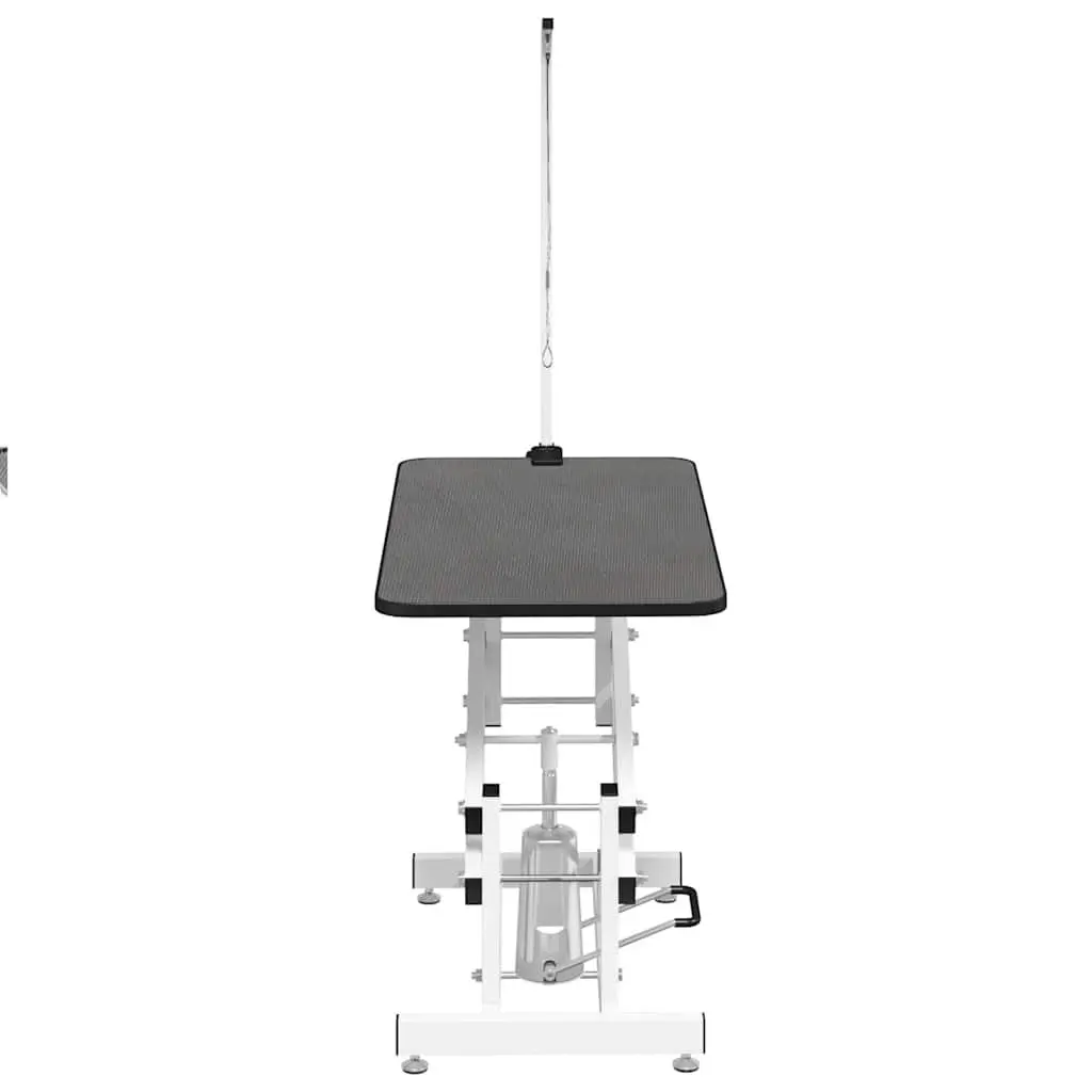 Hydraulic Pet Grooming Table Adjustable Height Non-slip Surface Portable Mobile