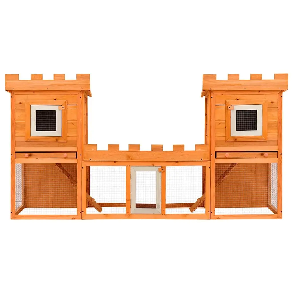 Outdoor Rabbit Hutch for Small Animals