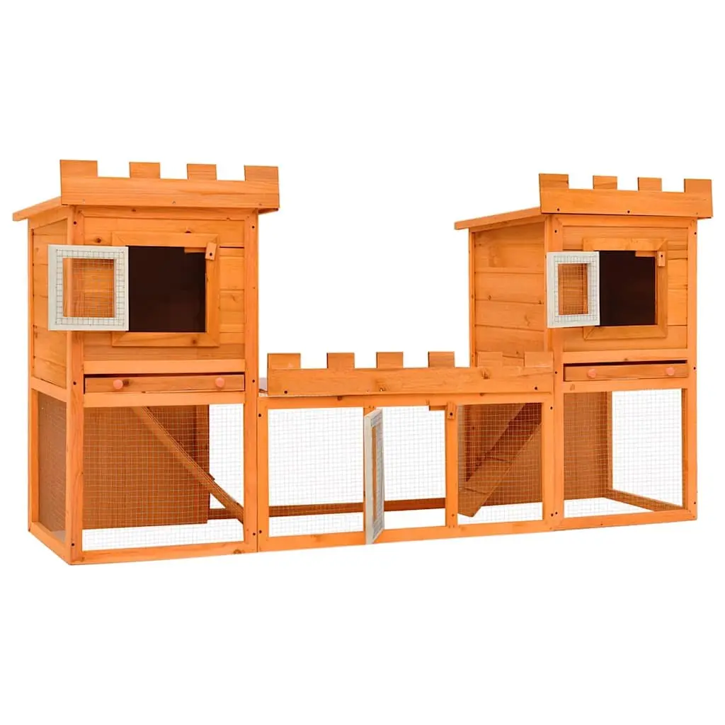 Outdoor Rabbit Hutch for Small Animals