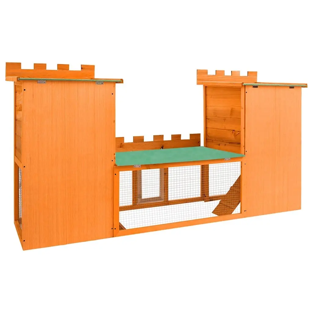 Outdoor Rabbit Hutch for Small Animals