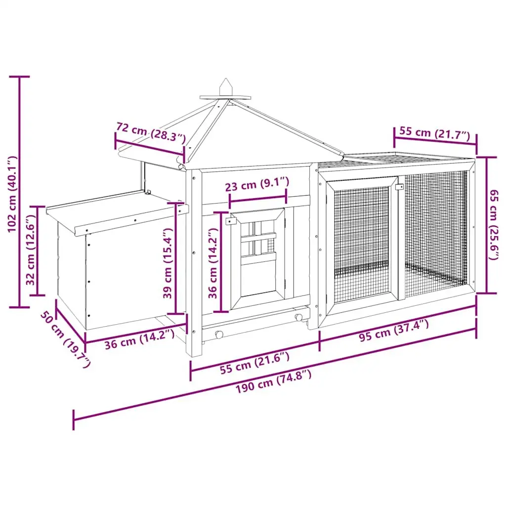 Outdoor Chicken Coop