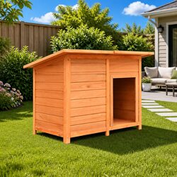Wooden Dog House: Perfect Retreat for Your Pet
