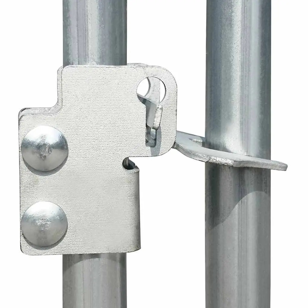 Outdoor Chicken Cage Galvanised Steel 2.75x6x1.92 m Enclosure