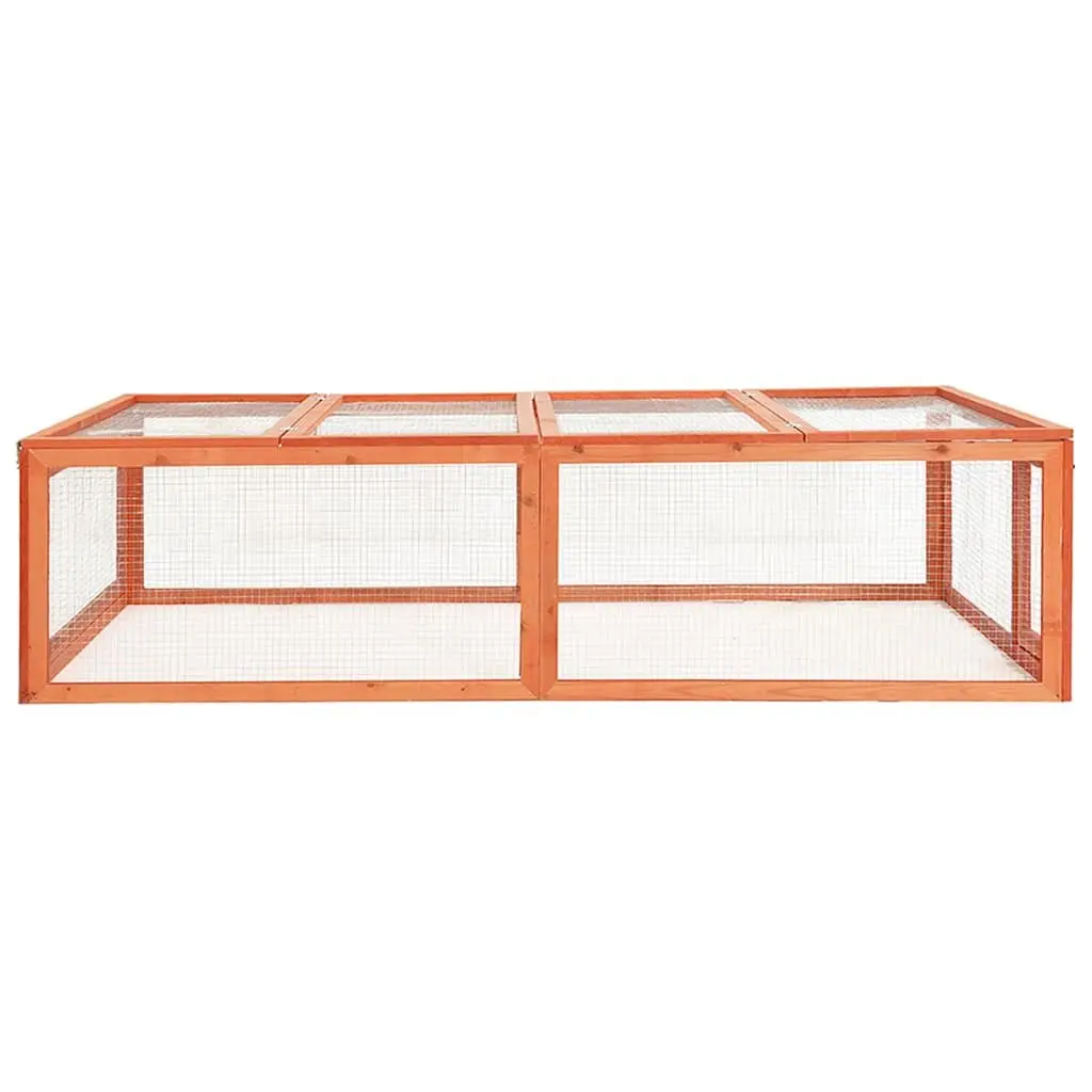 Rabbit Hutch Wooden Outdoor Enclosure 183cm
