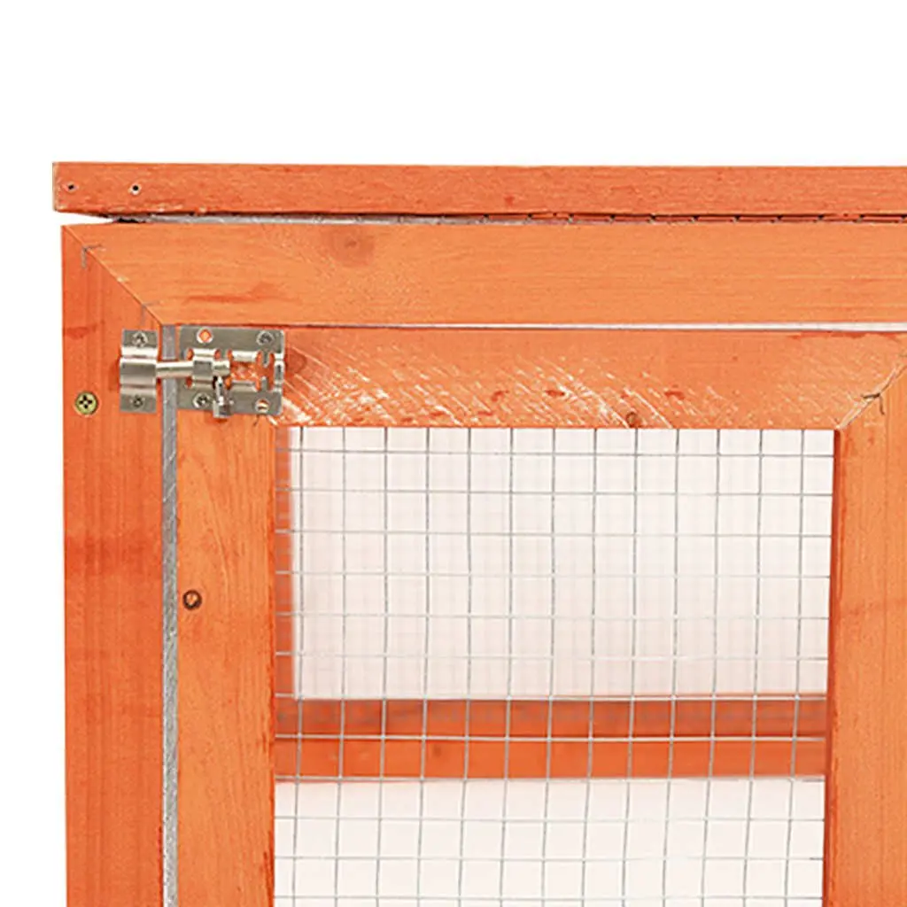 Rabbit Hutch Wooden Outdoor Enclosure 183cm