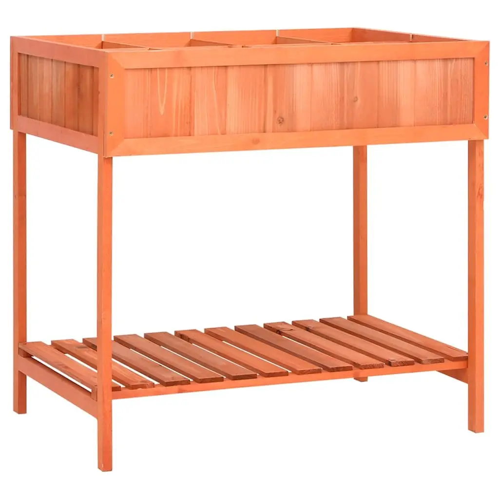 Wooden Herb Planter Garden Raised Outdoor Pots Balcony Patio Flowers Growing Box
