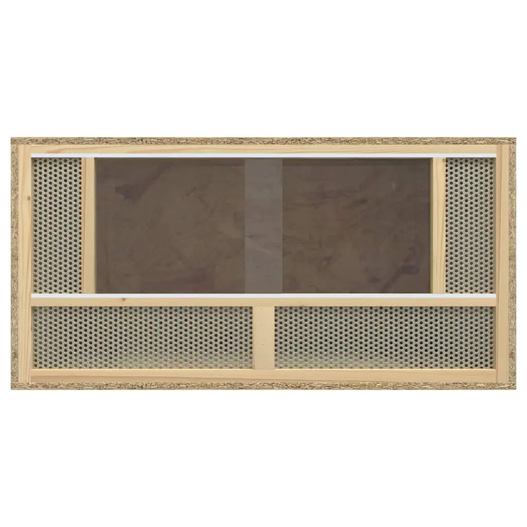 Small Animal Terrarium Engineered Wood Glass 80x40x40cm