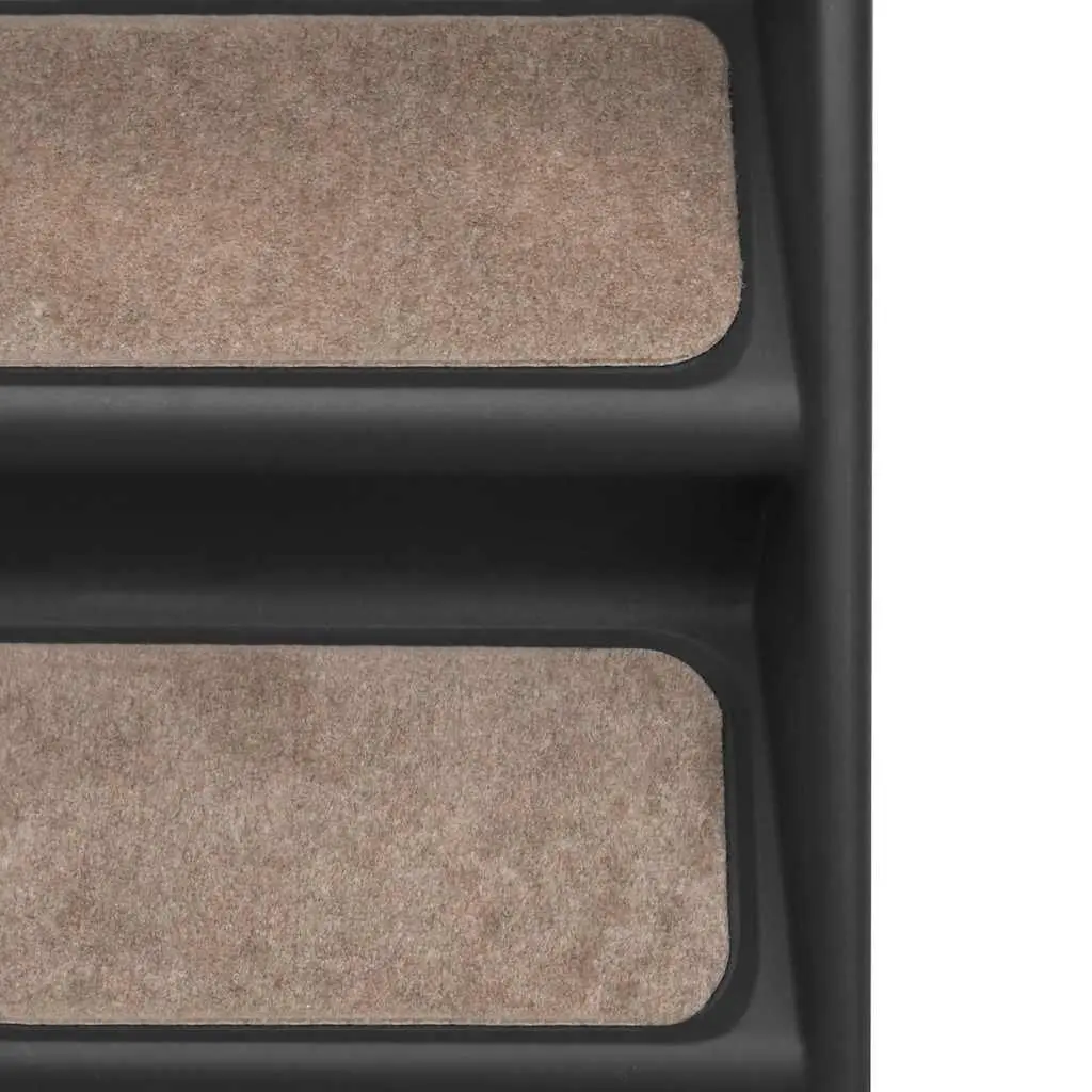 Folding Pet Stairs Black Dog Cat Steps Ramp Ladder Furniture Access Small Large