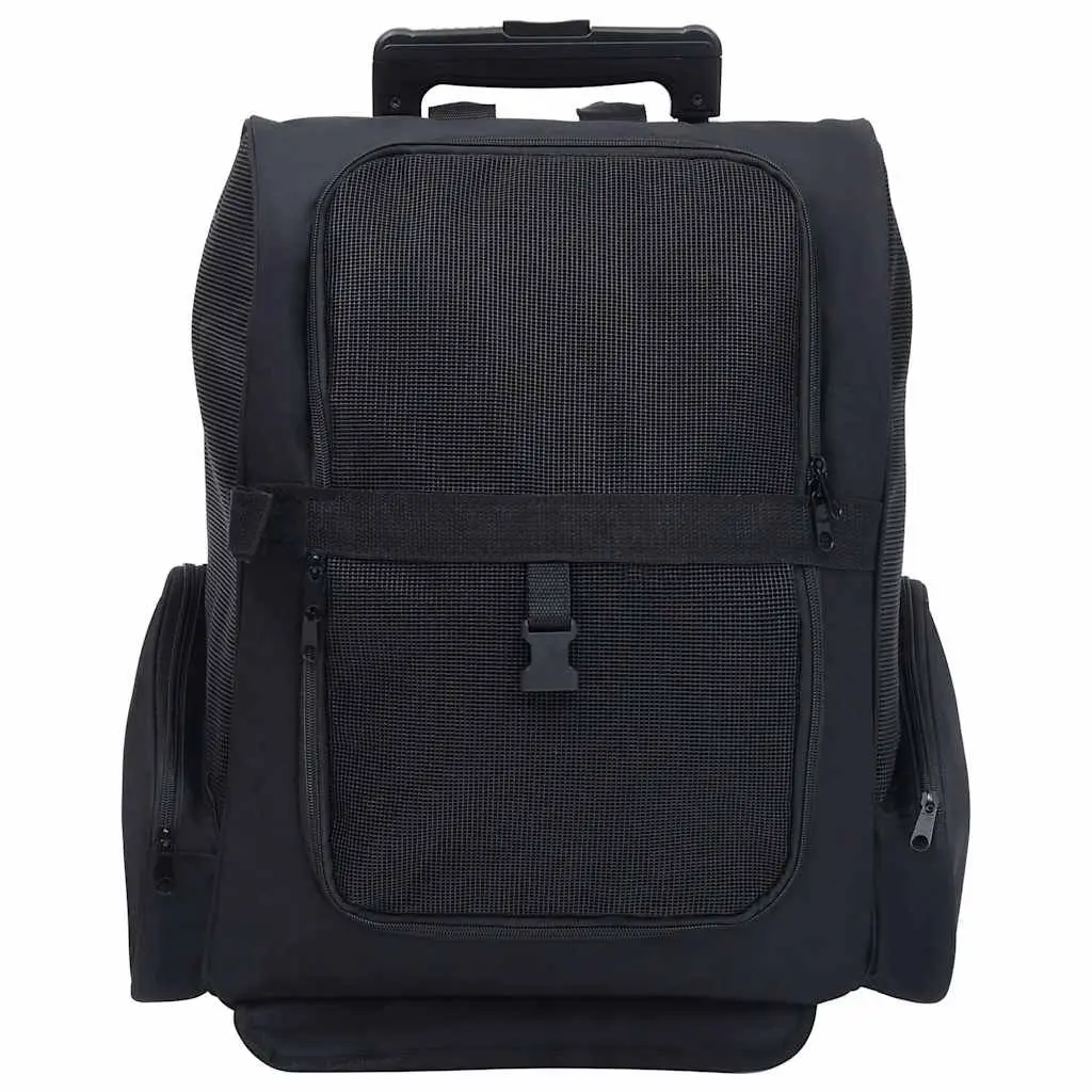 Foldable Pet Trolley Lightweight Ventilated Carrier Backpack Handbag for Small Dogs
