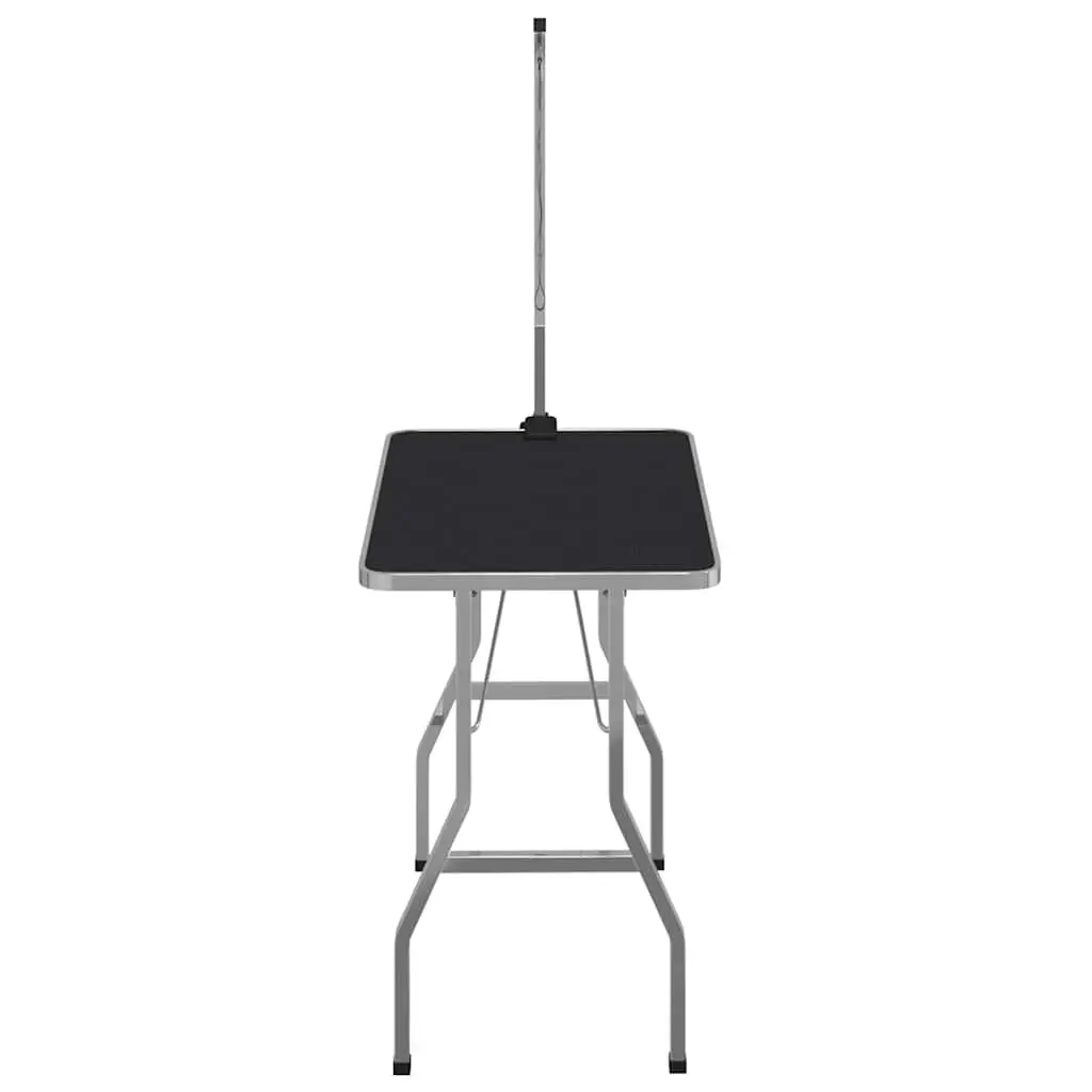 Dog Grooming Table Adjustable Height Stainless Steel Arm Foldable