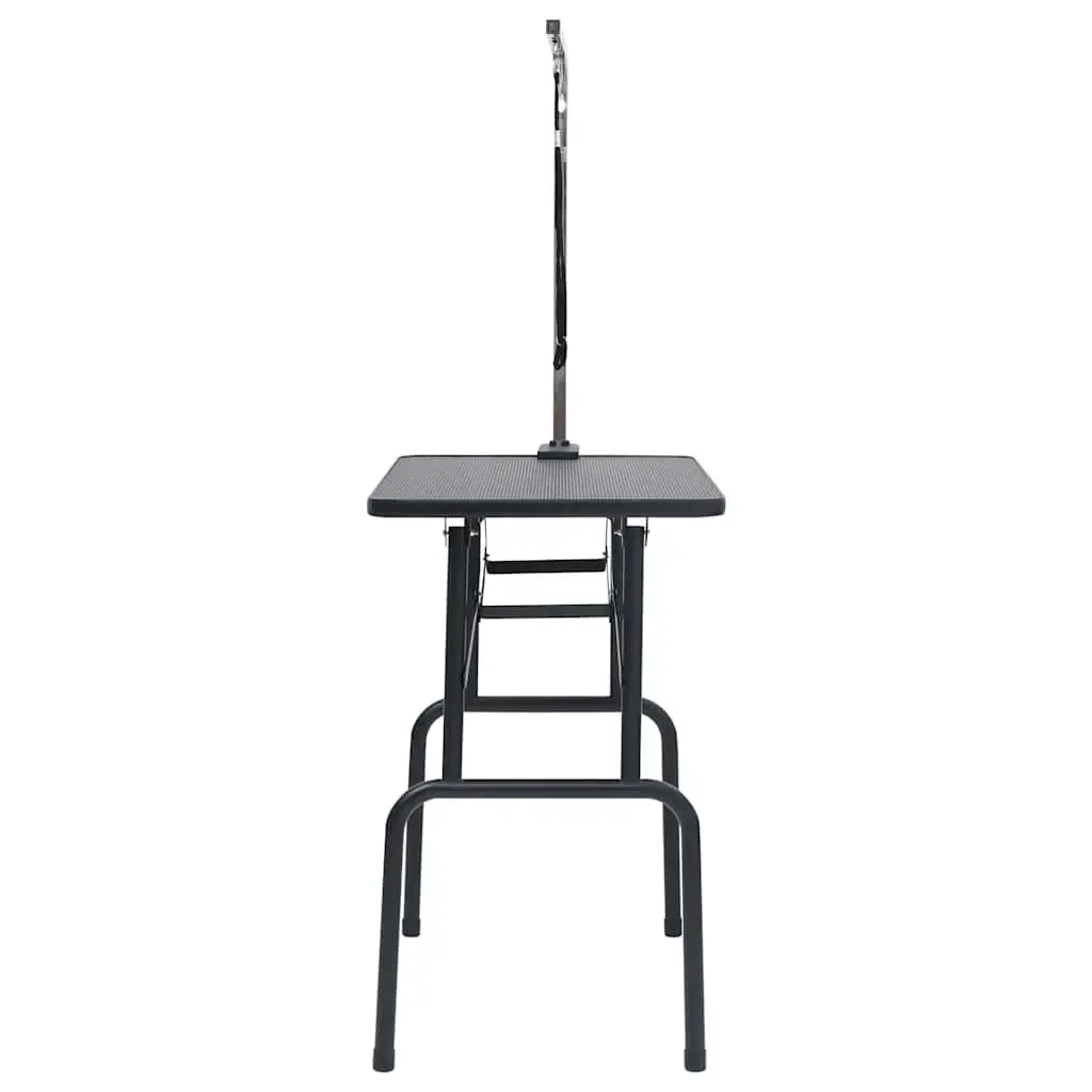 Dog Grooming Table Adjustable Height Foldable Pet Groomer Stainless Steel Arm
