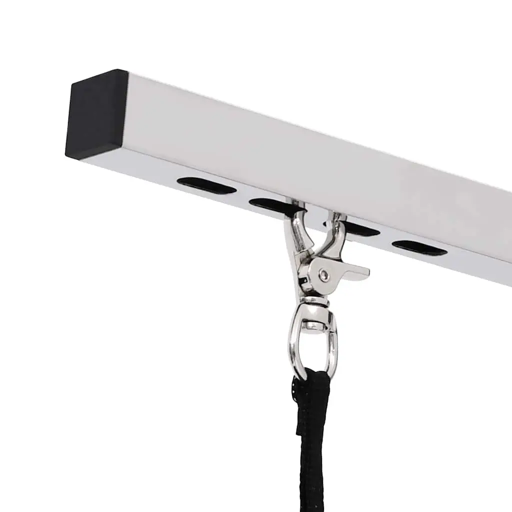 Dog Grooming Table Adjustable Height Foldable Pet Groomer Stainless Steel Arm
