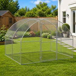 Friendly Outdoor Chicken Coop 3x2x2m for Your Animals