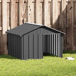 Your Dog's Comfort in a Stylish Anthracite Kennel