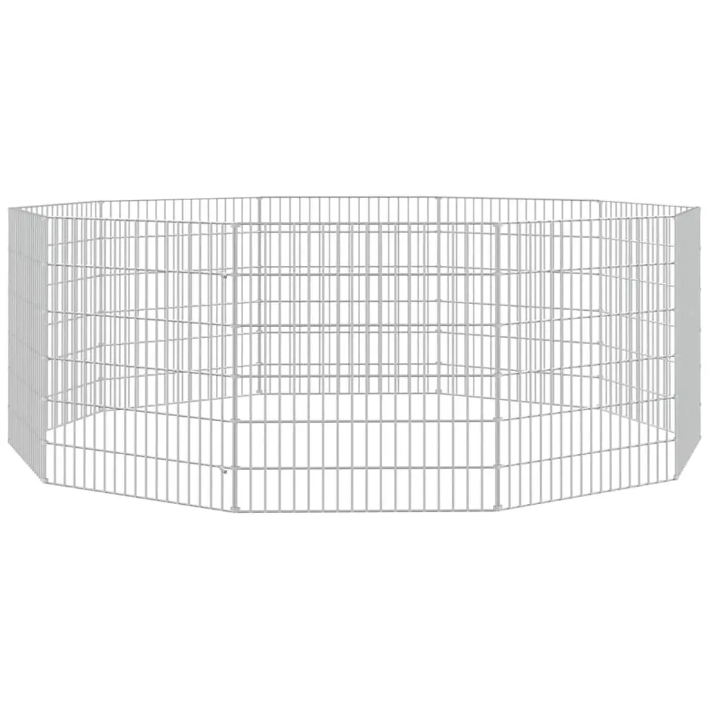 Small Animal Enclosure 10-Panel Pet Playpen Exercise Pen Rabbit Guinea Pig Run