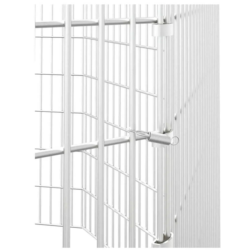 Small Animal Enclosure 8-Panel Pet Pen Playpen Exercise Run Cage Indoor Outdoor
