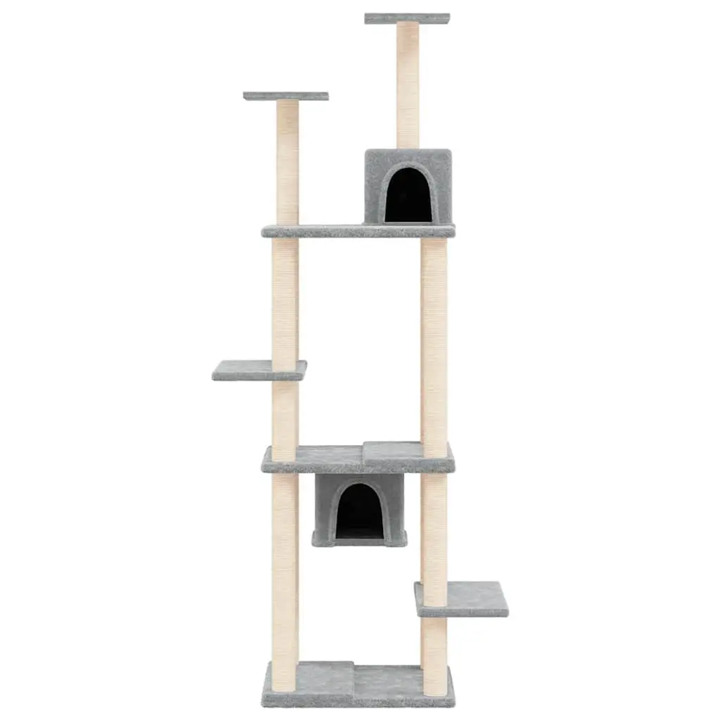 Cat Tree Multi-Level 176cm Grey