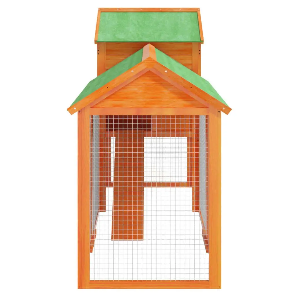 Chicken Coop with Nesting Box and Ramp