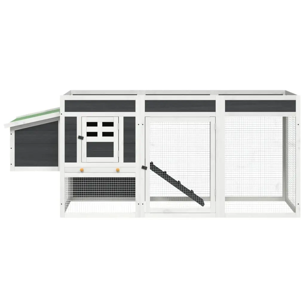 Chicken Coop with Nesting Box for Small Pets