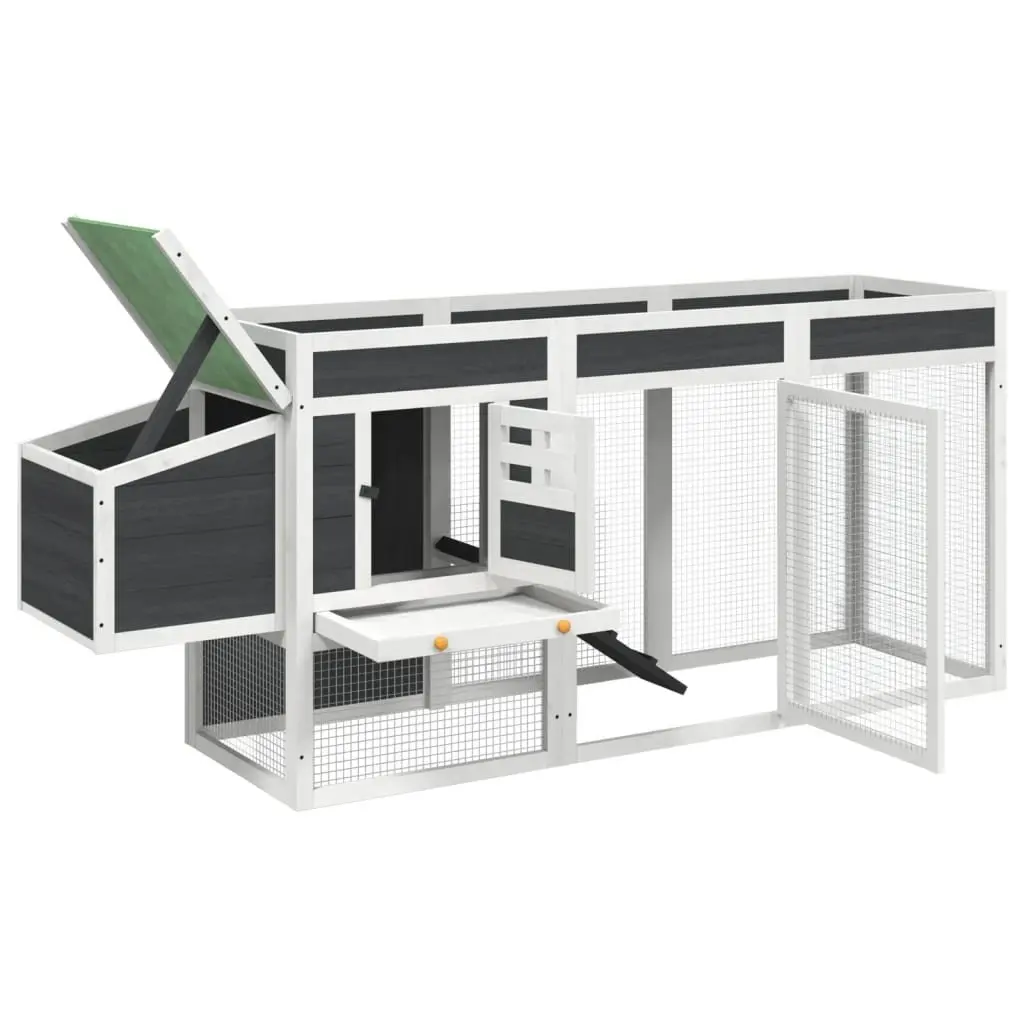 Chicken Coop with Nesting Box for Small Pets