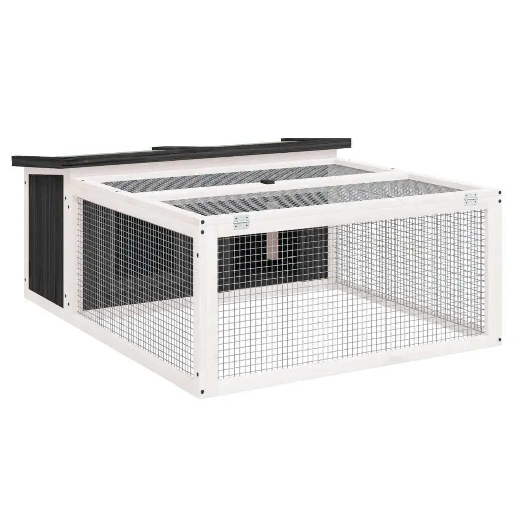 Grey Rabbit Hutch