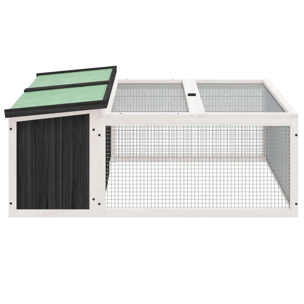 Grey Rabbit Hutch