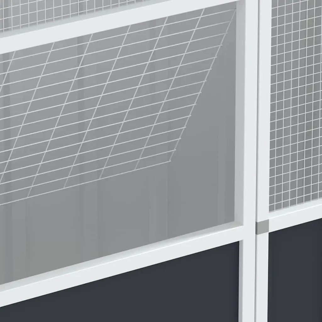Bird Cage Galvanised Steel Large Anthracite Outdoor Indoor Enclosure