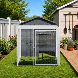 Friendly Chicken Cage with Run 117x201x123cm