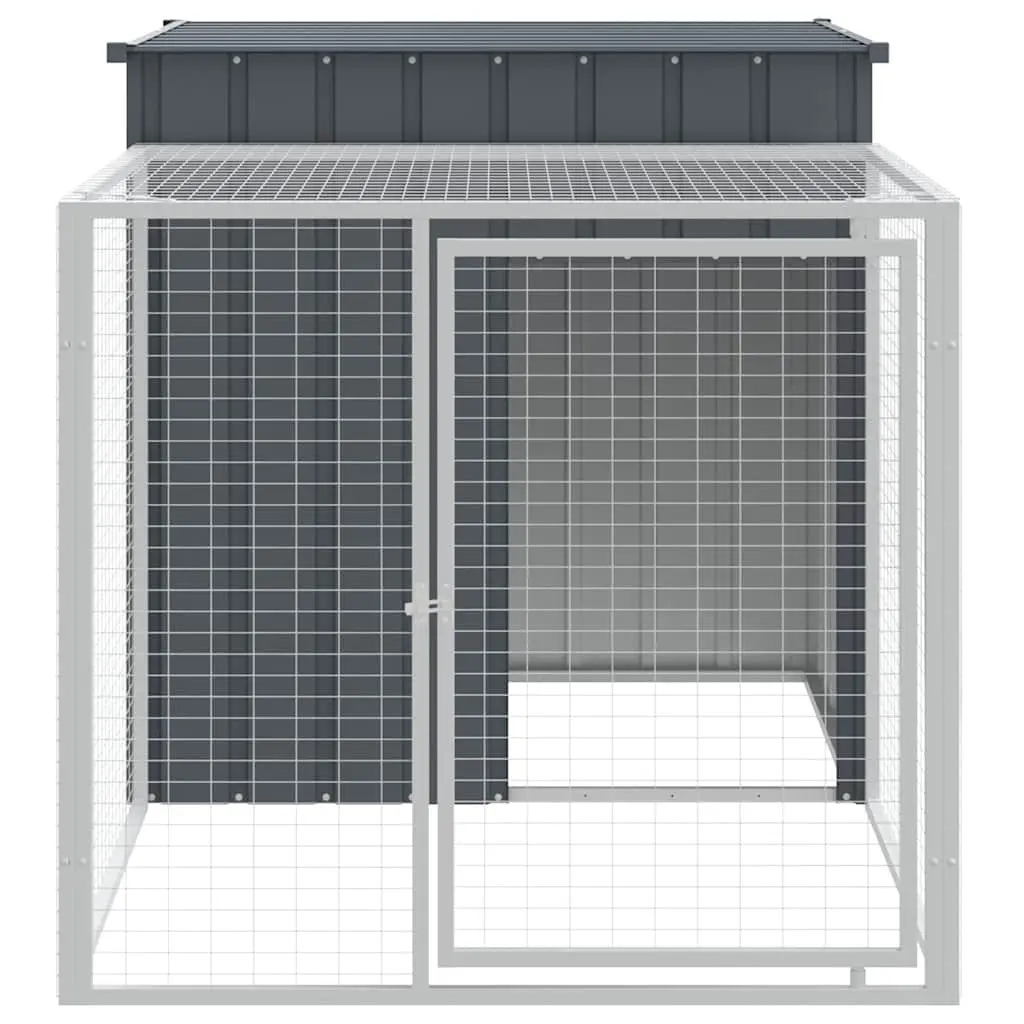 Chicken Cage with Run 110x201x110cm