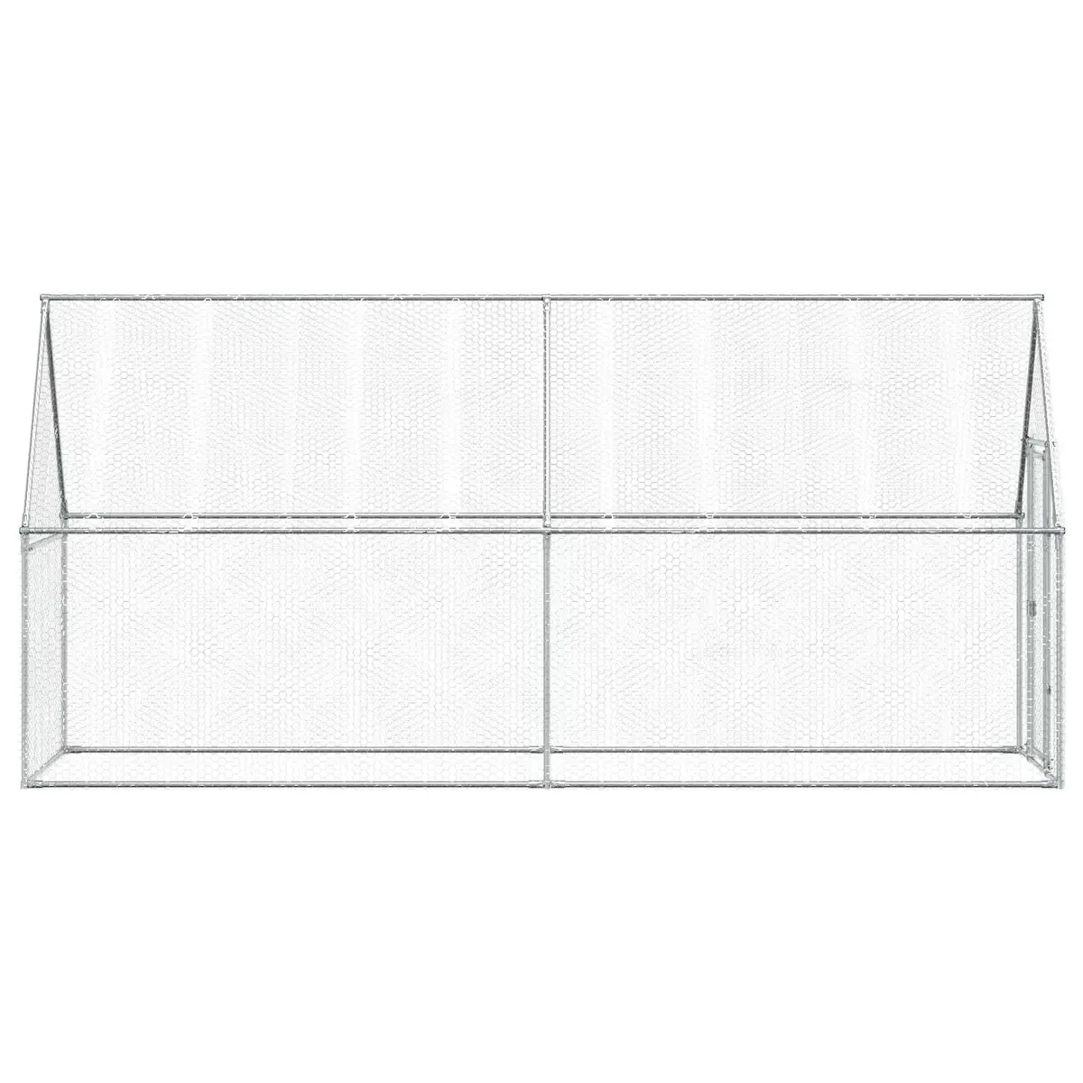 Chicken Cage Outdoor Enclosure Small Animal Habitat Galvanised Steel