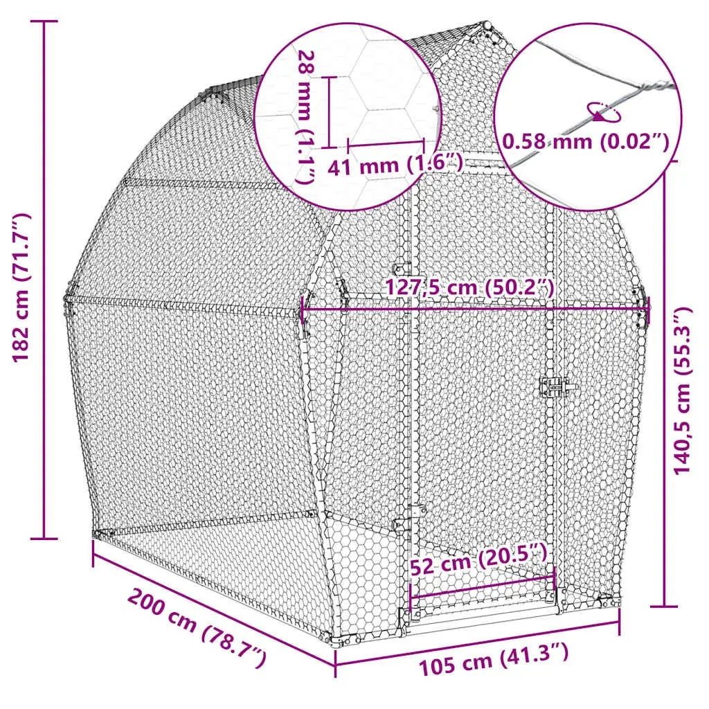 Chicken Cage for Outdoor Use