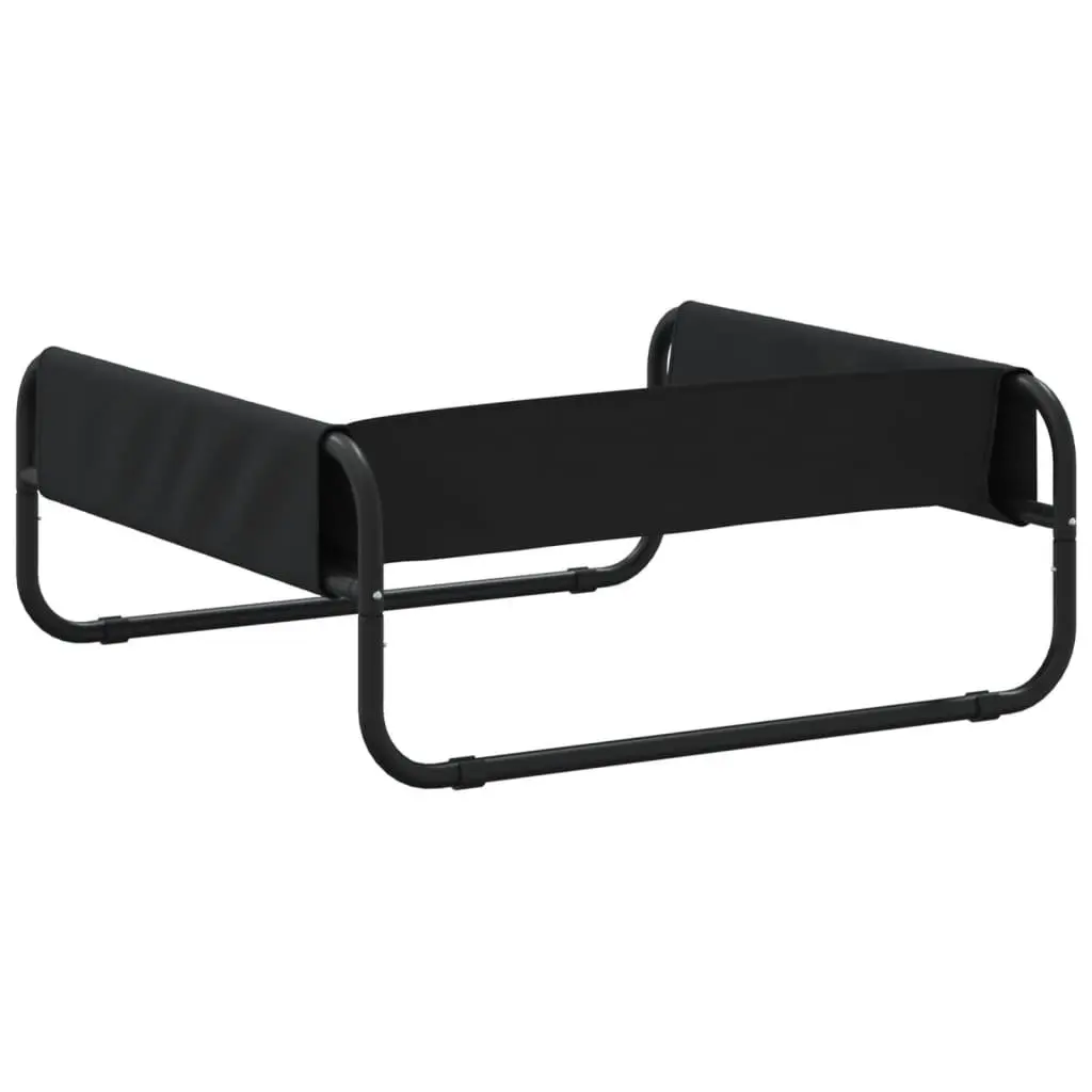 Dog Bed Elevated Oxford Fabric Steel Frame Anthracite Indoor Outdoor Pet Cot