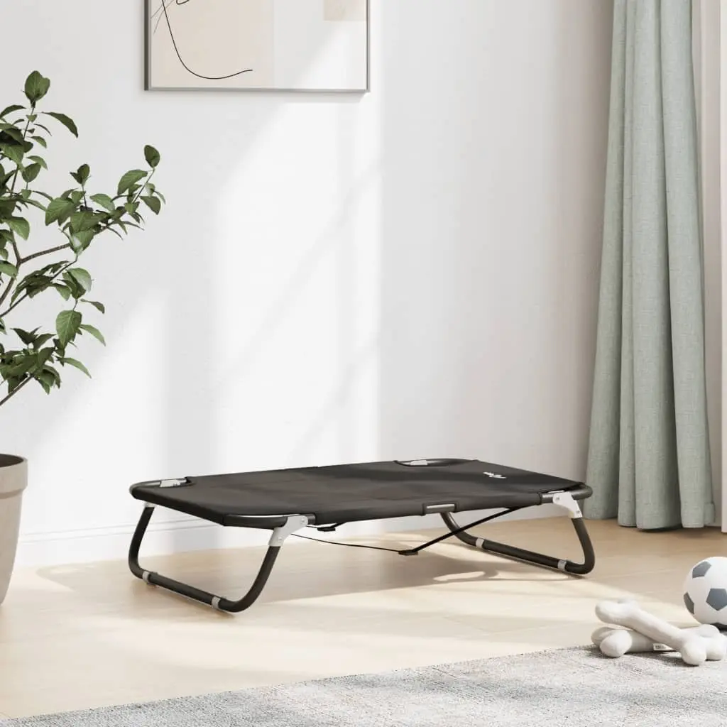 Dog Bed Elevated Foldable Portable Cot Anthracite
