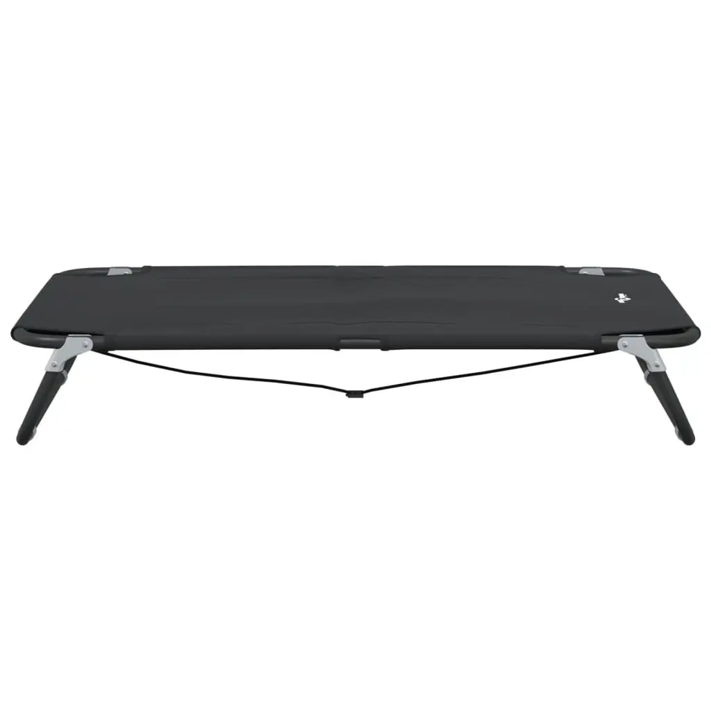 Dog Bed Foldable Elevated Cot Oxford Fabric Anthracite