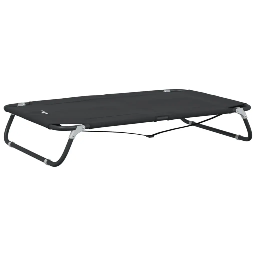 Dog Bed Foldable Elevated Cot Oxford Fabric Anthracite