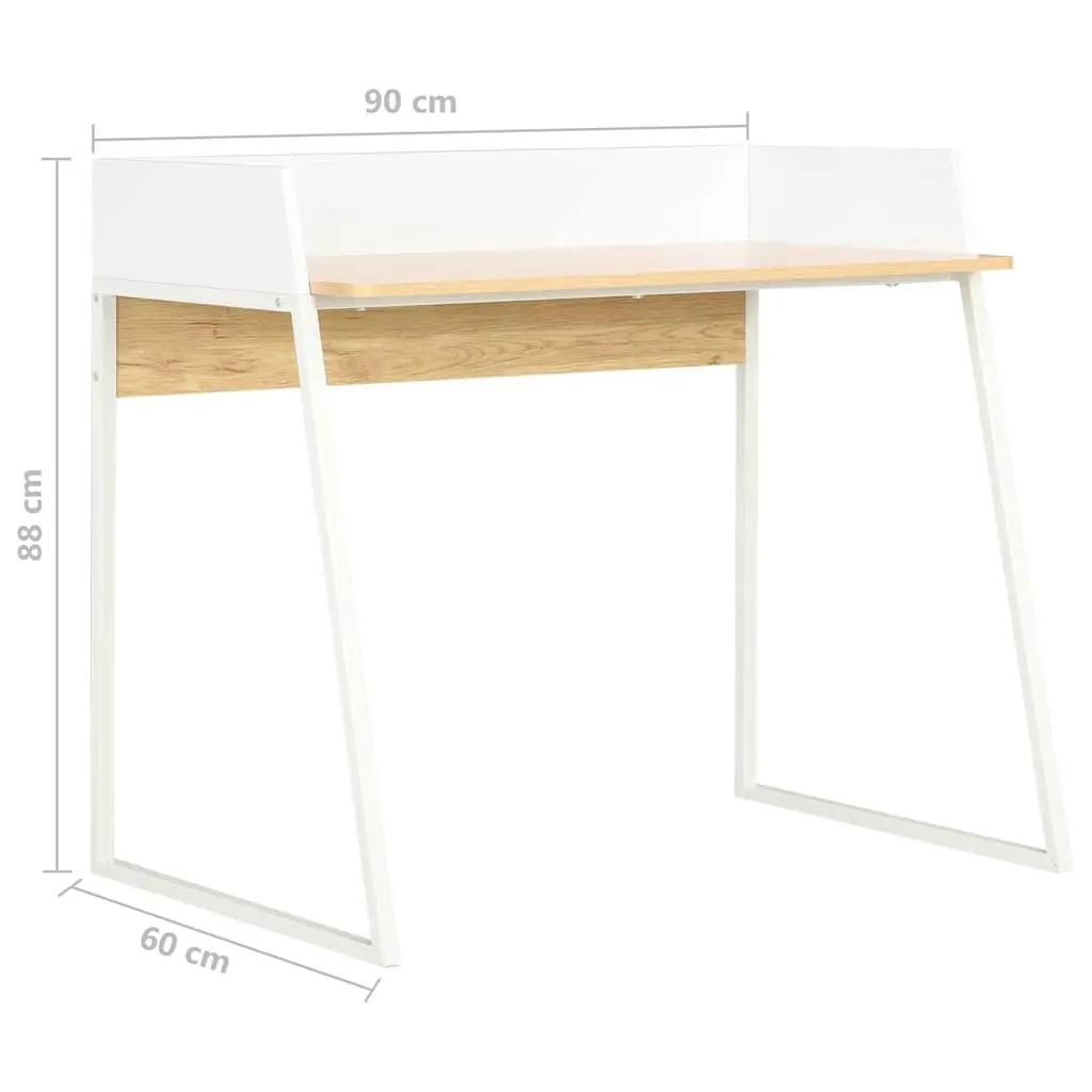 White Oak Work Desk