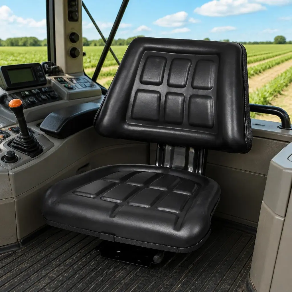 Tractor Seat with Backrest