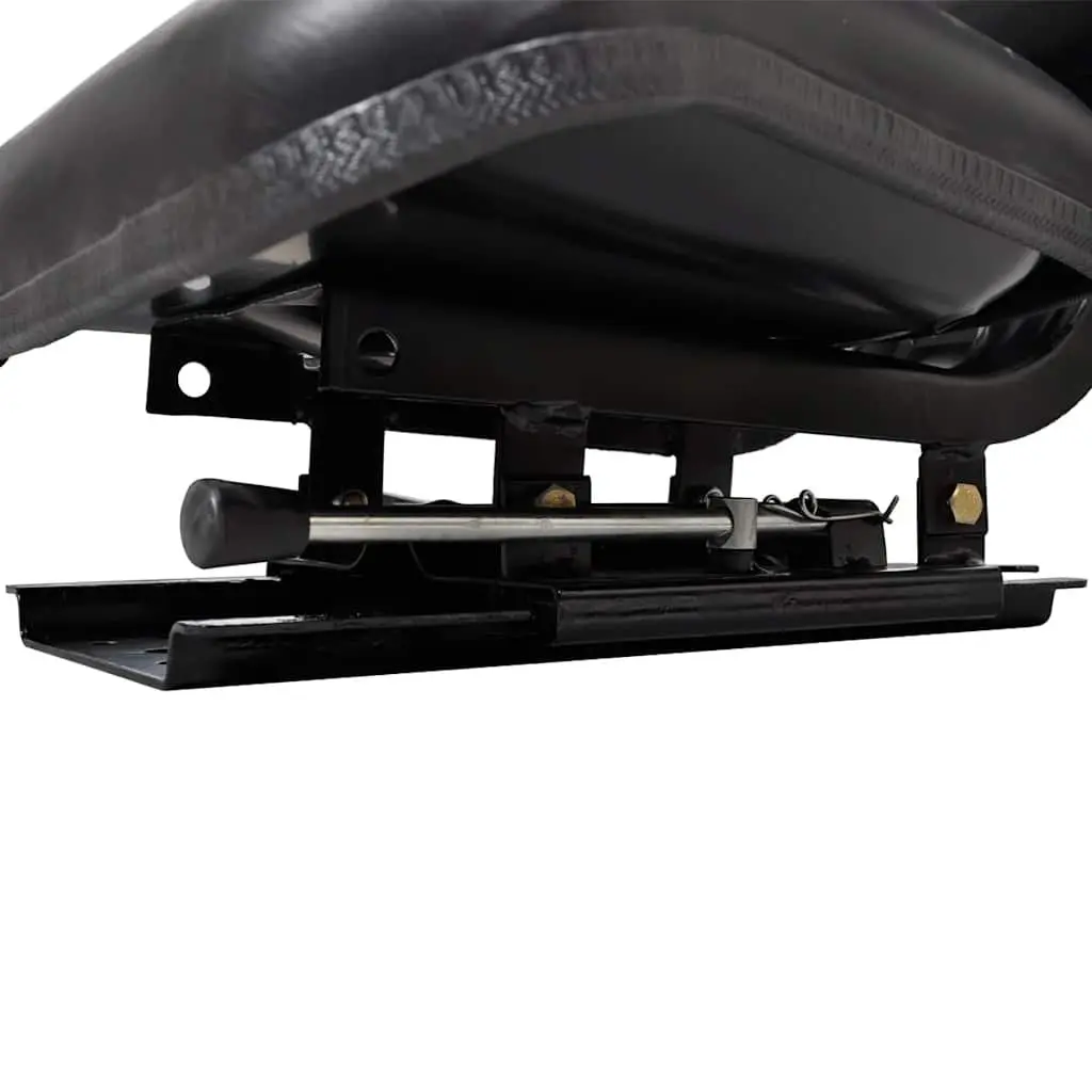 Tractor Seat Padded Foam Backrest Black