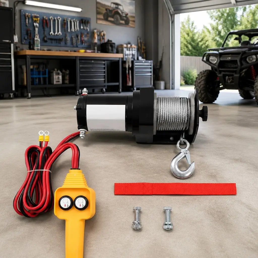 12V Electric Winch for Vehicle Recovery Needs