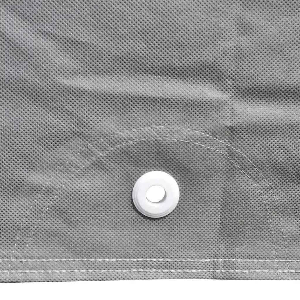 Sedan Cover M Size Grey Nonwoven Fabric Automotive Protection Storage
