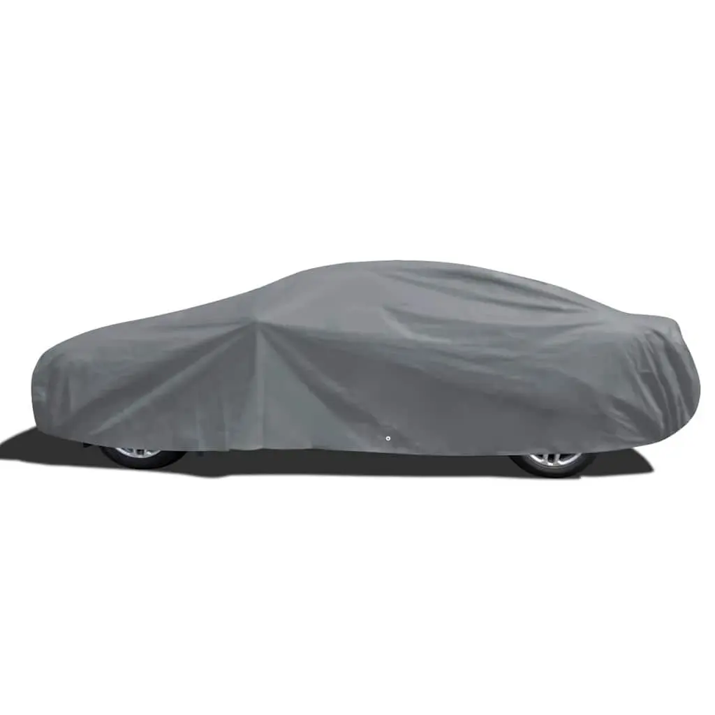 Sedan Cover M Size Grey Nonwoven Fabric Automotive Protection Storage