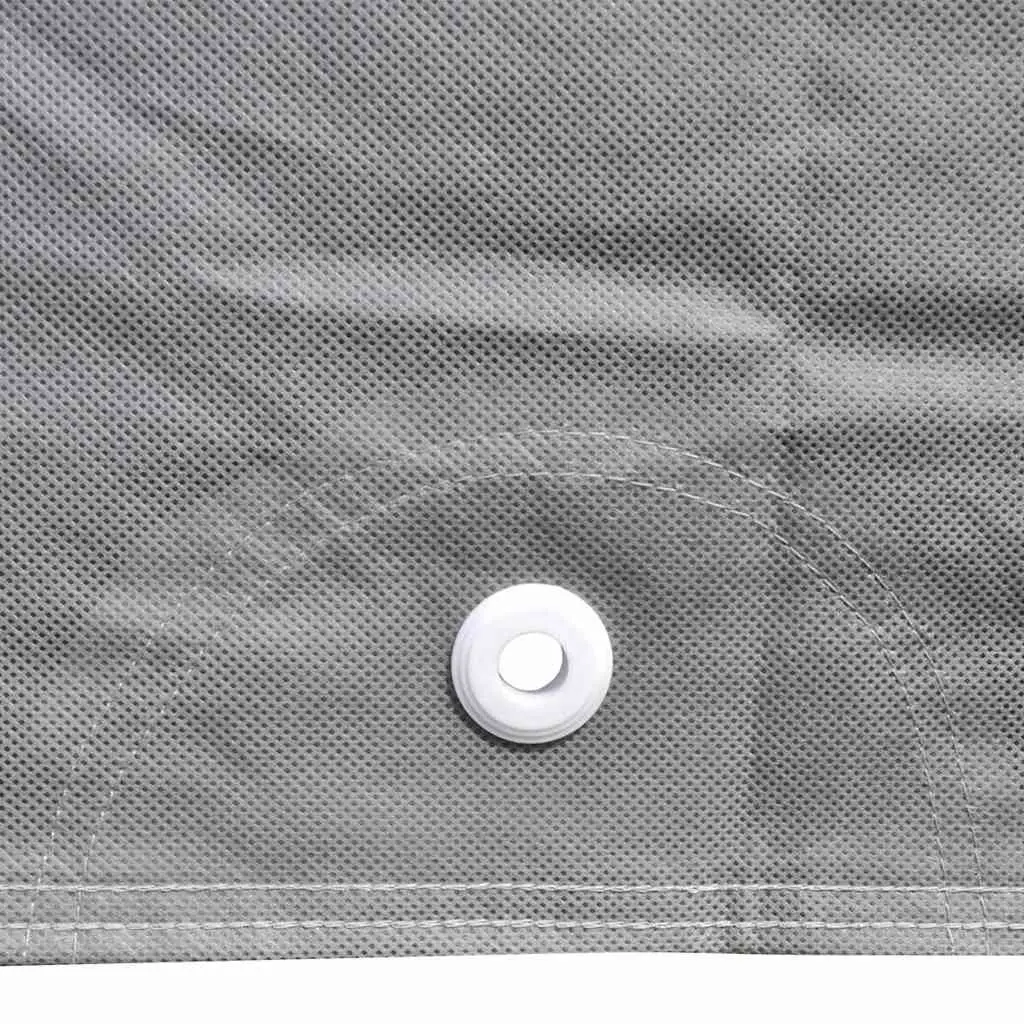 Car Cover Grey Nonwoven Fabric XXL Sedan Vehicle Storage Protection Dust Block